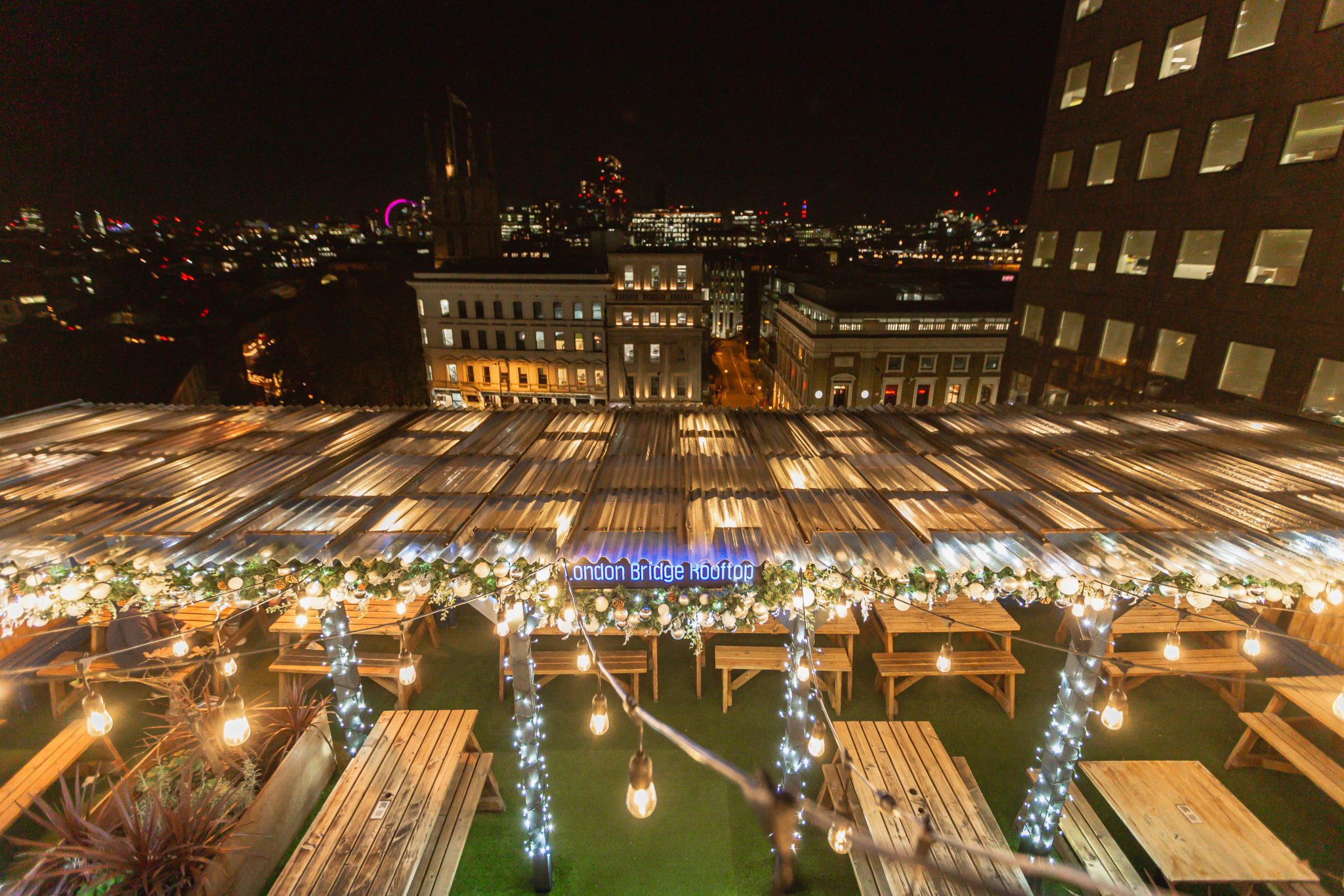 LONDON BRIDGE ROOFTOP LAUNCHES CHRISTMAS WINTER ROOFTOP
