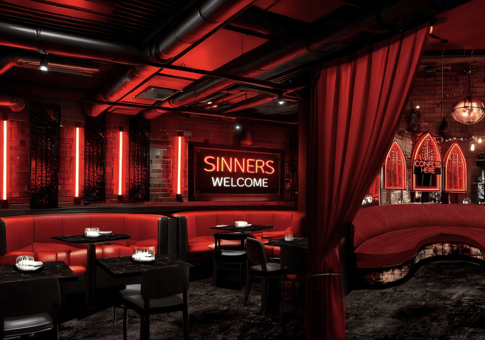Sinners – Shoreditch’s new temple of indulgence